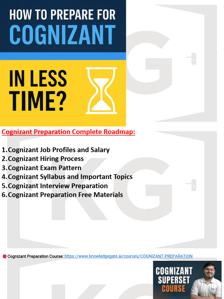 Cognizant Preparation 2025 (Yash Sir) | PDF | Language Mechanics | Syntax