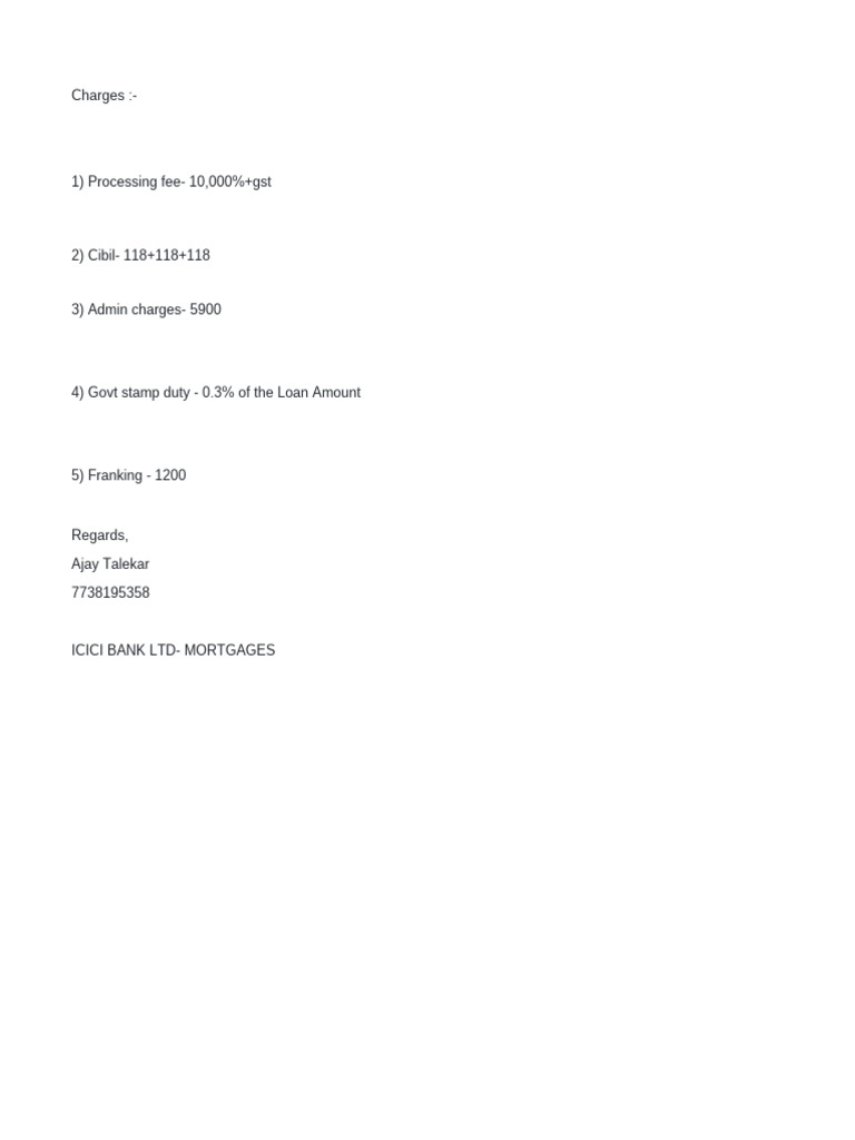 charges | PDF