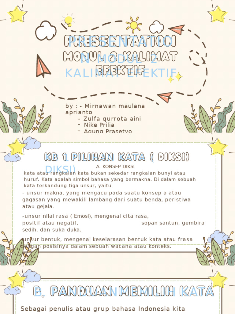 Presentasi Modul 2keterampilan Menulis | PDF