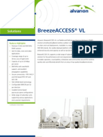 Breezeaccess VL: Premium License-Exempt Broadband Wireless Solutions
