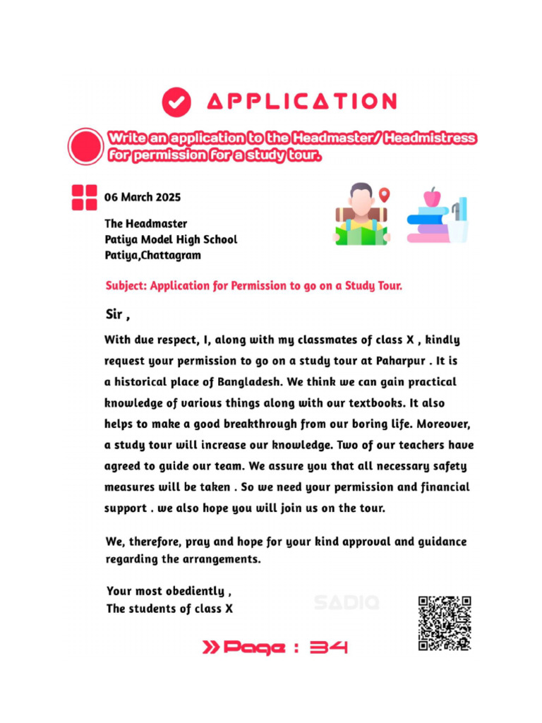 Application Studytour (PMHS) | PDF