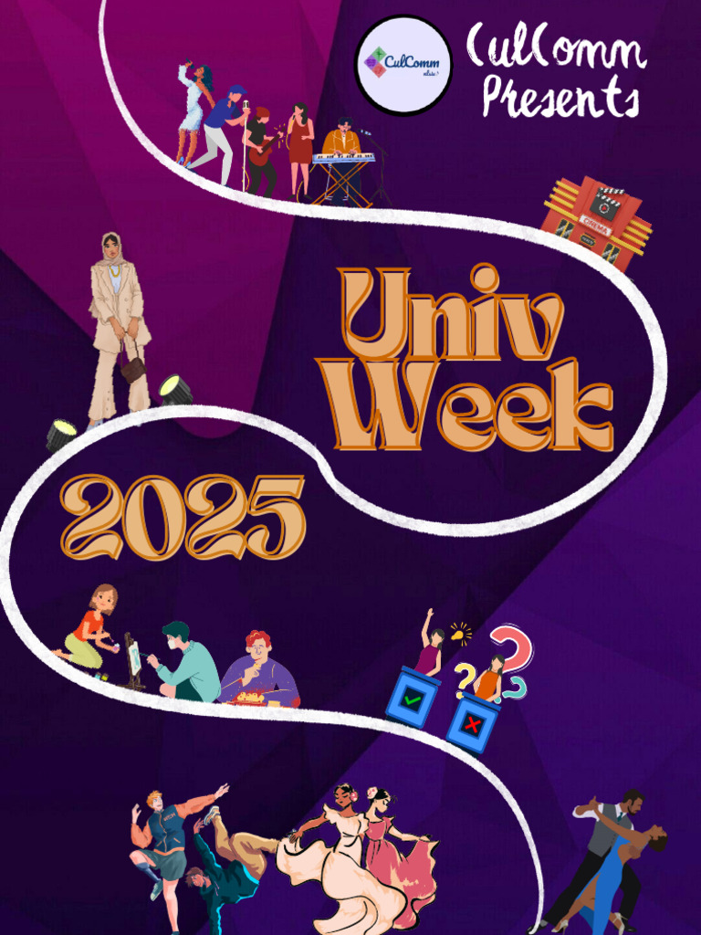 Univ Week 2025 Event Overview and Rules | PDF | Singing | Musicology