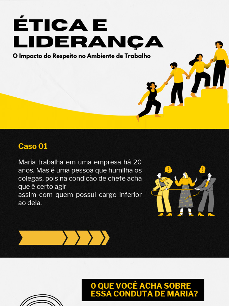 Ética na Liderança: Respeito no Trabalho | PDF