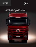 Download ACTROS - Specifications by papak123 SN86261597 doc pdf