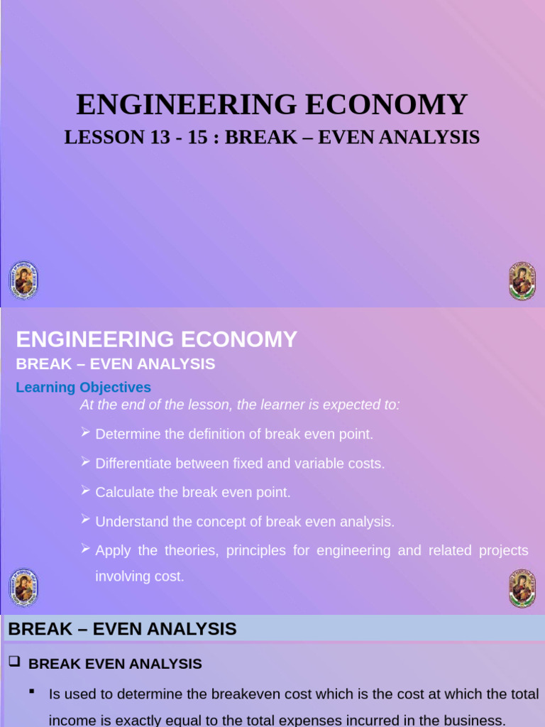 Break Even Analysis | PDF | Financial Accounting | Business Economics