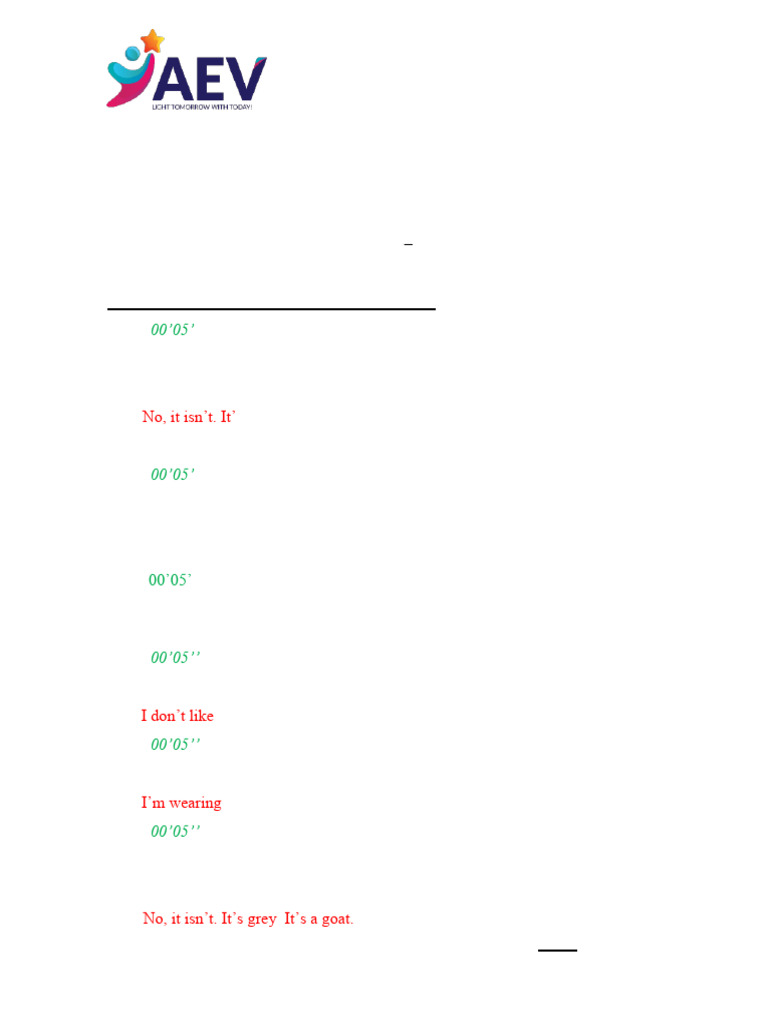 Grade 2 Term 2 Listening Mock Test | PDF