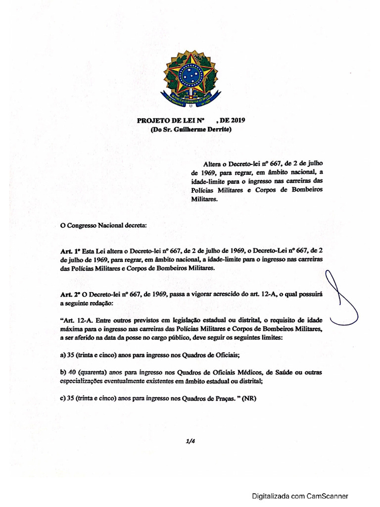 Tramitacao PL 1469 2020 | PDF