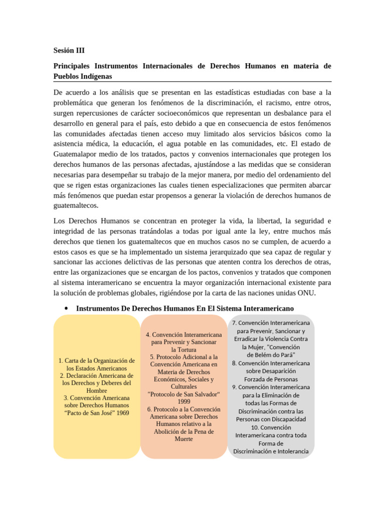 Sesion III | PDF | Convenio europeo de derechos humanos | Justicia