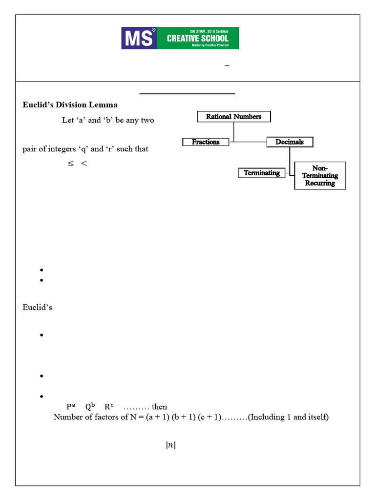 Math Class 10 SA 1 Home Assignment (TG) 2024 - 25 | PDF | Set ...