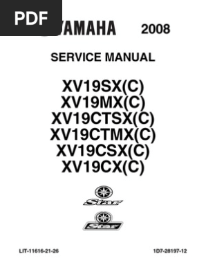 08 Yamaha Raider SVC Manual | PDF | Throttle | Fuel Injection