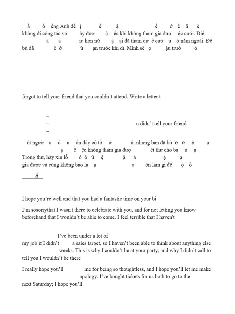 Vstep Writing | PDF