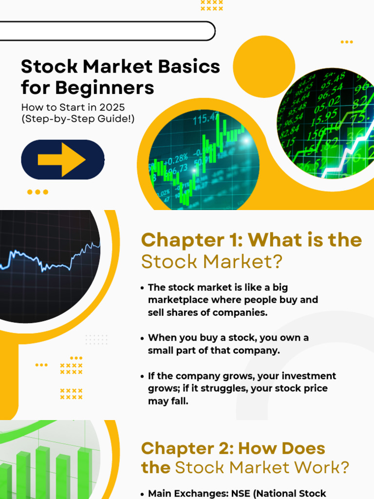 Stock Market Basics For Beginners - 2025 | PDF | Investing | Stocks