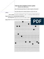 LCM y MEDICSTORE_Ejemplo de cómo completar texto a grabar en formulario