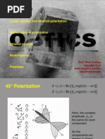 OpticsI 09 Polarization I