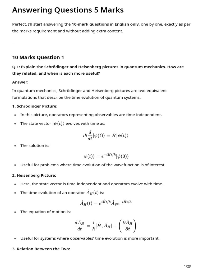Phy - 207 | PDF | Hartree–Fock Method | Atomic Orbital