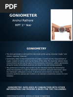 Goniometer: Joint Measurement Guide | PDF | Anatomical Terms Of Motion ...