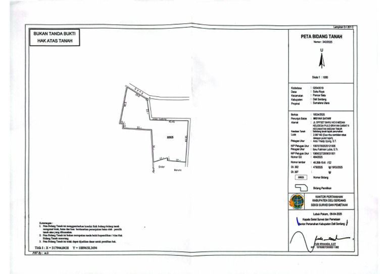 Peta Bidang Cold Storage | PDF