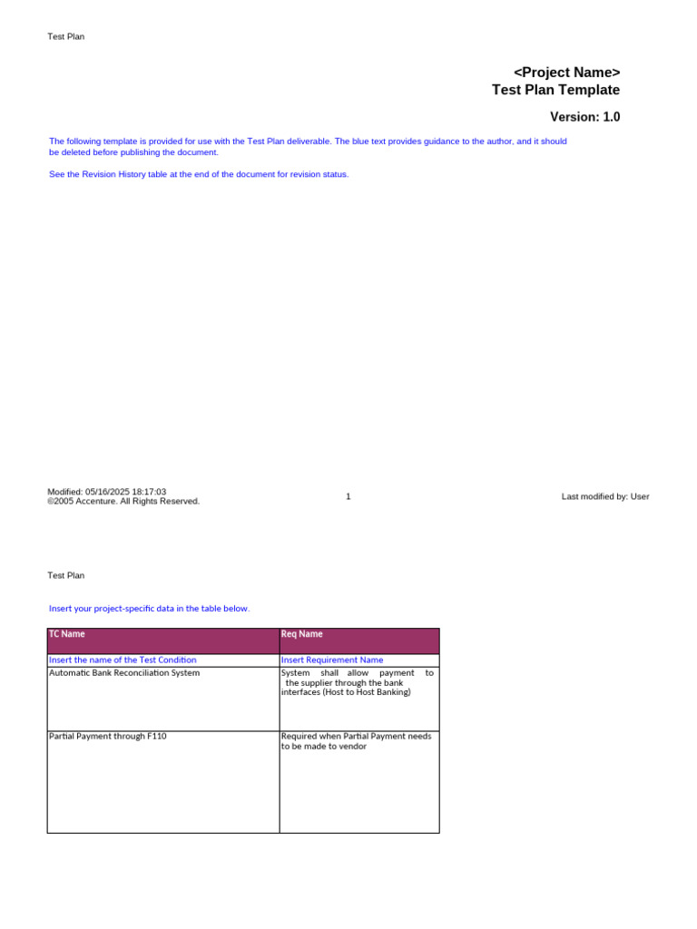 Gatebank Test Plan Overview | PDF | Information Technology | Software