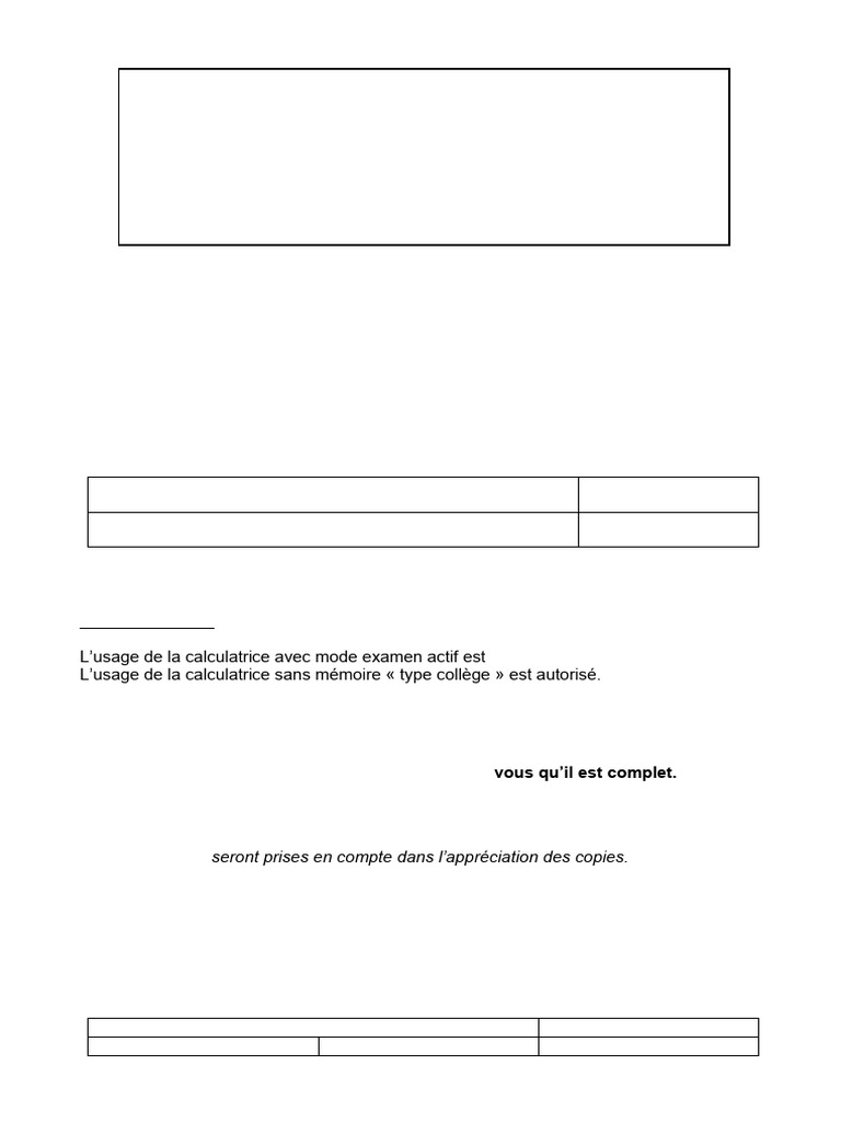 Sujet BTS Maths 2025 - Glaciers et Forets | PDF | Probabilité ...