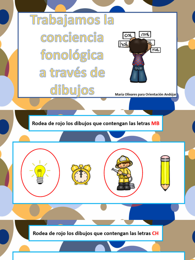 Conciencia Fonologica | PDF