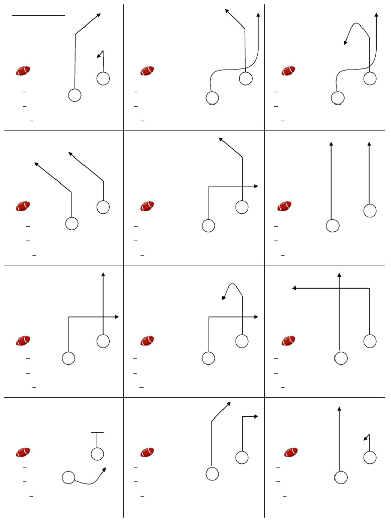 Effective Combo Routes for QBs | PDF | Gridiron Football | American ...