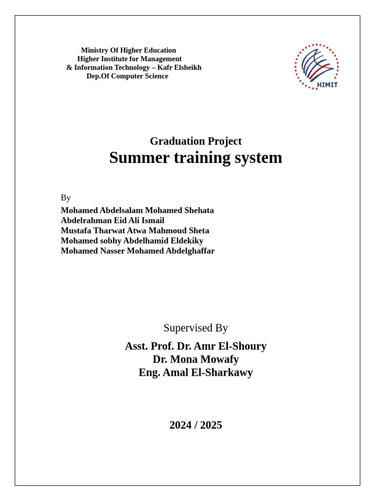 Summer Training Management System | PDF | Usability | Constructivism ...