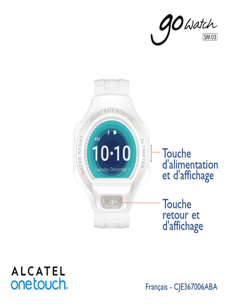 Installation et utilisation de GO WATCH | PDF | USB | Android (Système ...
