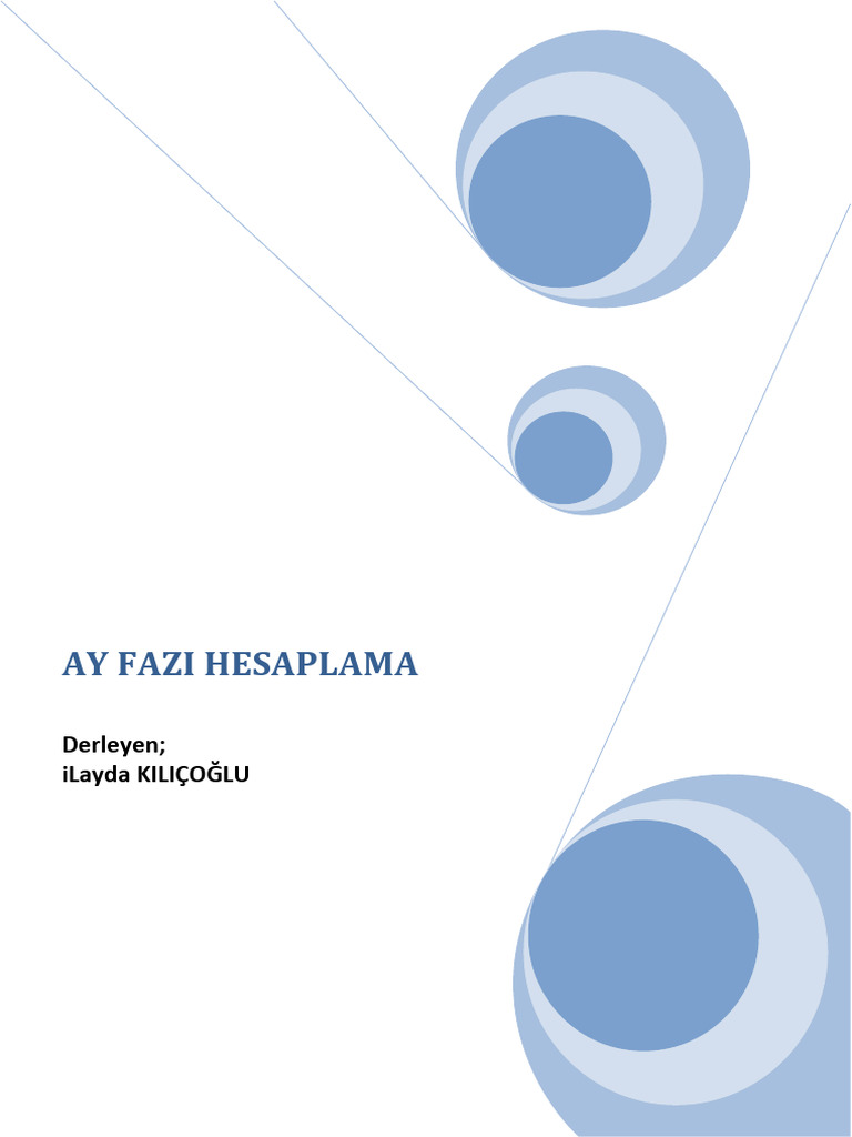 Ay Fazi Hesaplama | PDF
