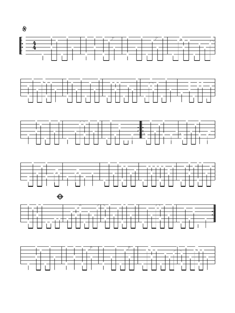 Swingy Blues Guitar Tab by Marcel Dadi | PDF