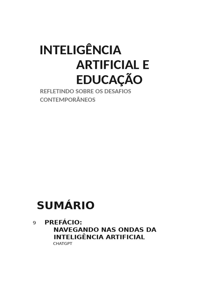 Desafios da IA na Educação Atual | PDF | Inteligência artificial ...