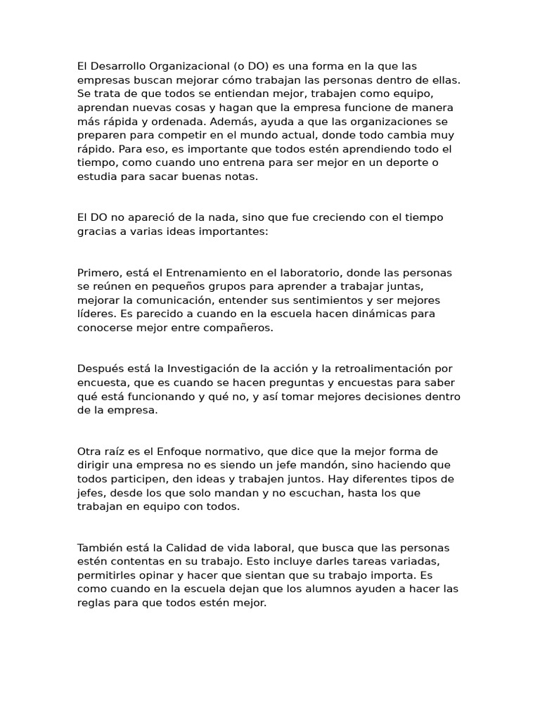 Modelos de Desarrollo Organizacional y Normas ISO | PDF | Organización ...