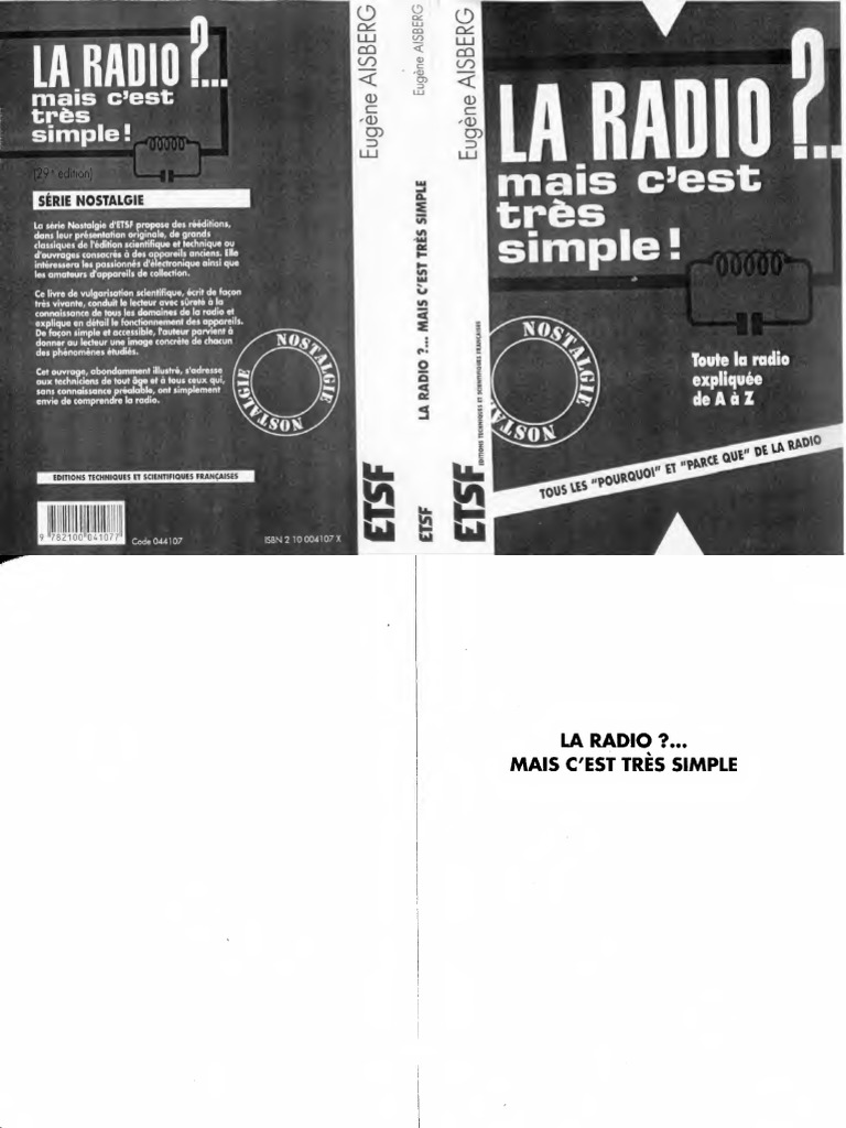 La Radio : Guide Simple et Accessible | PDF | Courant électrique ...