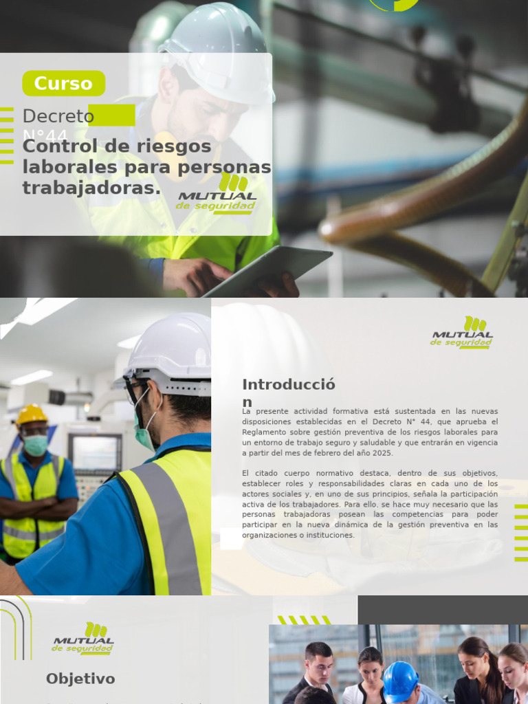 Capacitación en Control de Riesgos Laborales | PDF