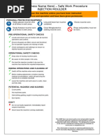 Safe Work Procedure Template Guide | PDF | Risk Assessment | Safety