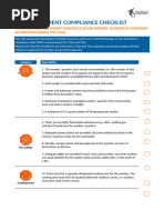 Pre-Entry Housing Check Guidelines | PDF | Dormitory