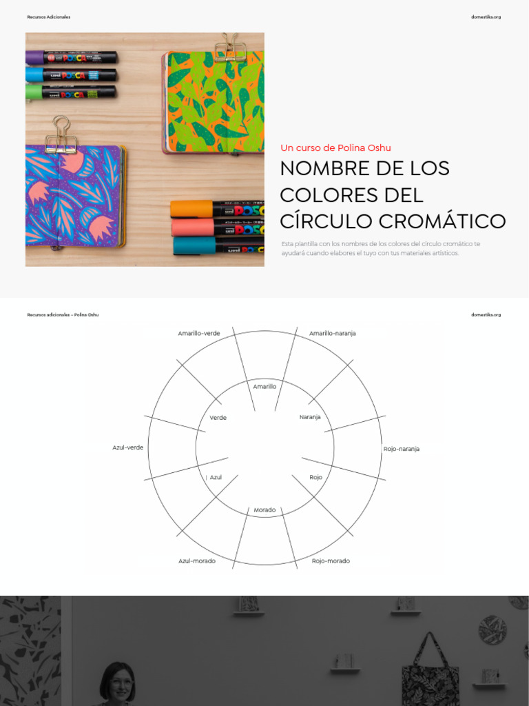 U3-02 - Color Wheel - Names - ES | PDF