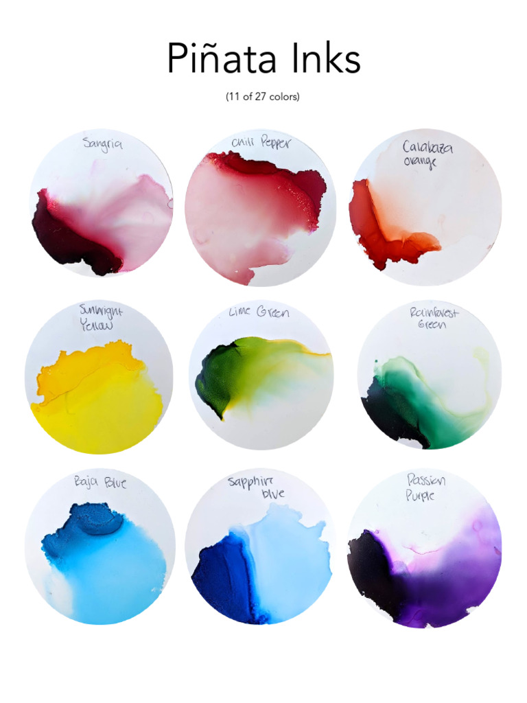 Pinata Inks | PDF