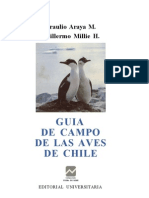 Guía de Campo de las Aves de Chile - B. Araya, G. Millie (Editorial Universitaria, 1992)