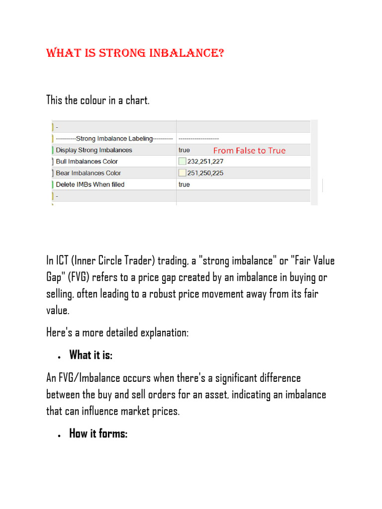 What Is Strong Inbalance | PDF