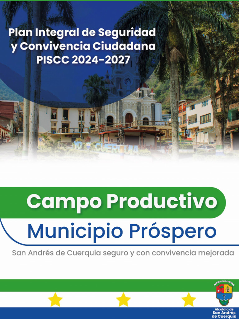 Plan Integral de Seguridad y Convivencia Ciudadana Piscc Sac 2024 ...