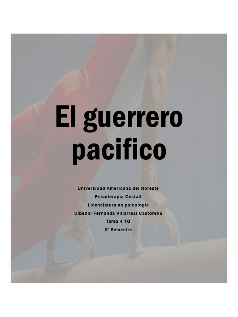 El Guerrero Pacifico | PDF | Mente | Sicología