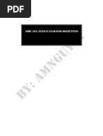Download Exam II Learning Objectives BIOC 384 by Alexander Nguyen SN86286060 doc pdf