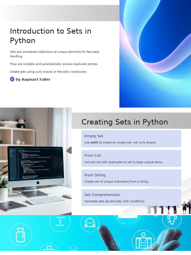 Introduction to Sets in Python | PDF