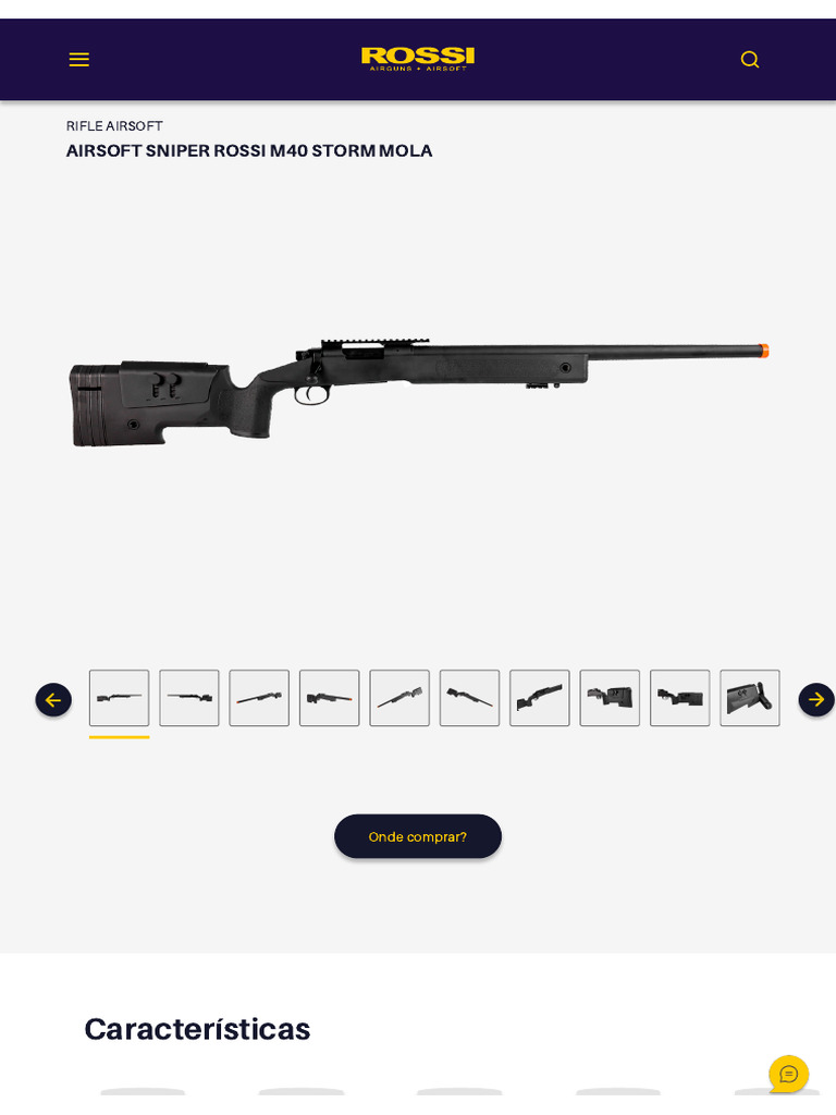 Rifle Airsoft Rossi M40 Storm | PDF