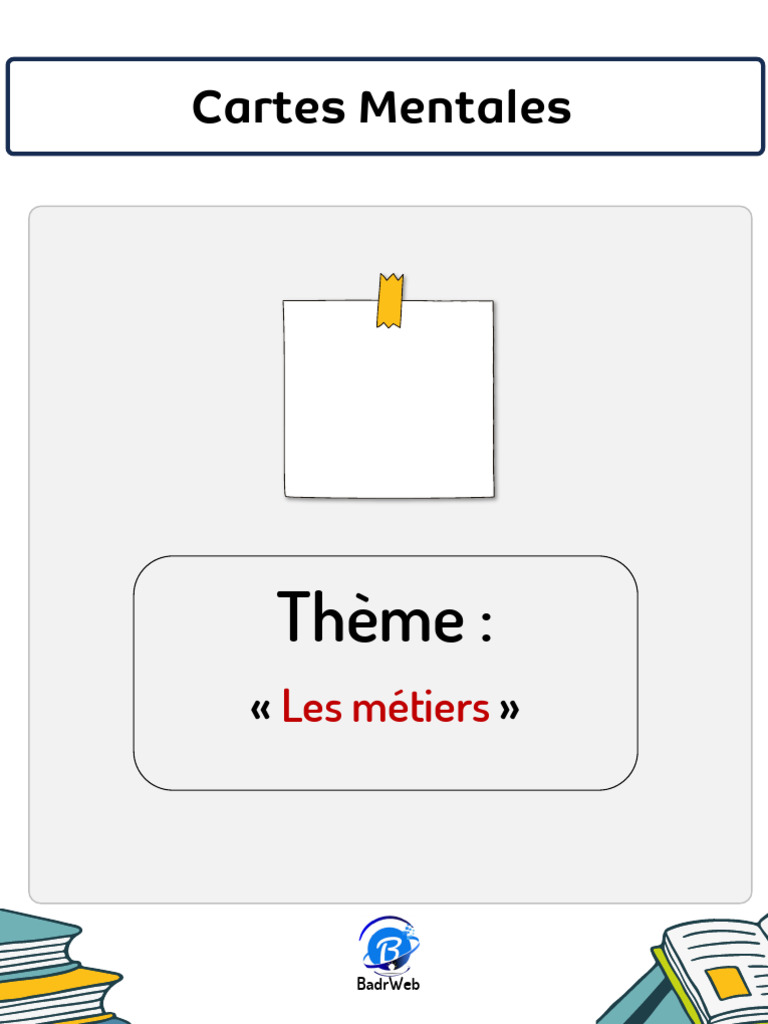 Cartes mentales sur les métiers 5ème | PDF | Langue française | Discours