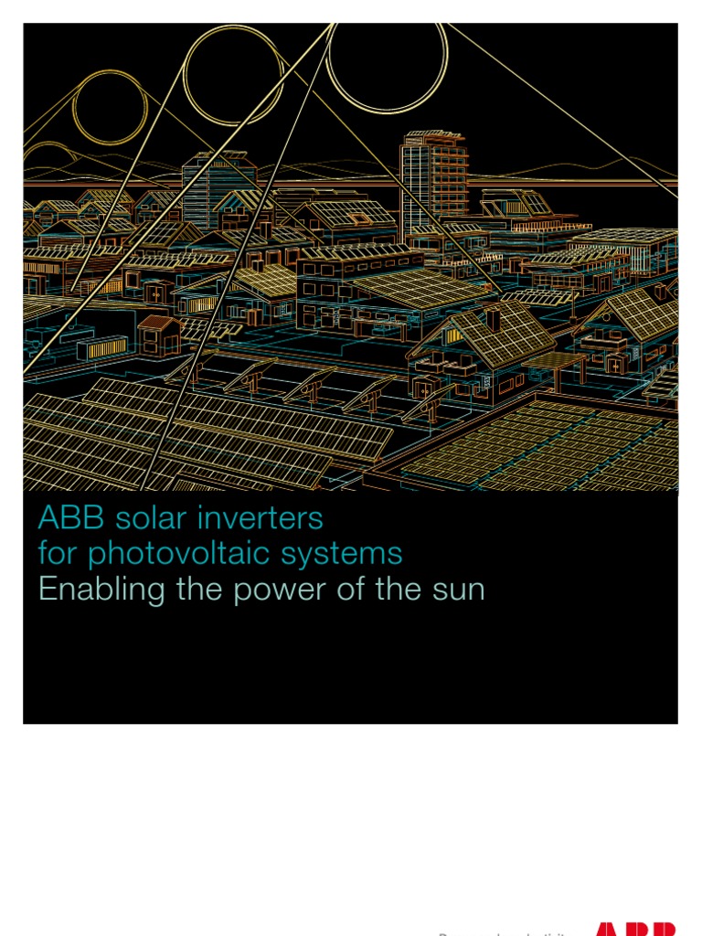 ABB Solar Inverters # | PDF | Photovoltaic System | Solar Power