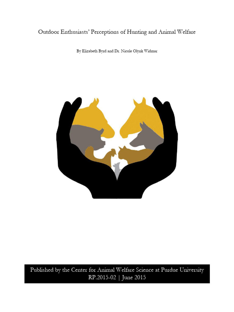 Outdoor Enthusiasts Perception of Hunting and Animal Welfare | PDF ...