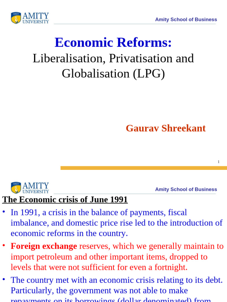 Liberalization, Privatization, Globalization Notes | PDF ...