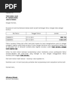 Contoh Surat Tanda Penerima Laporan Kehilangan Barang 