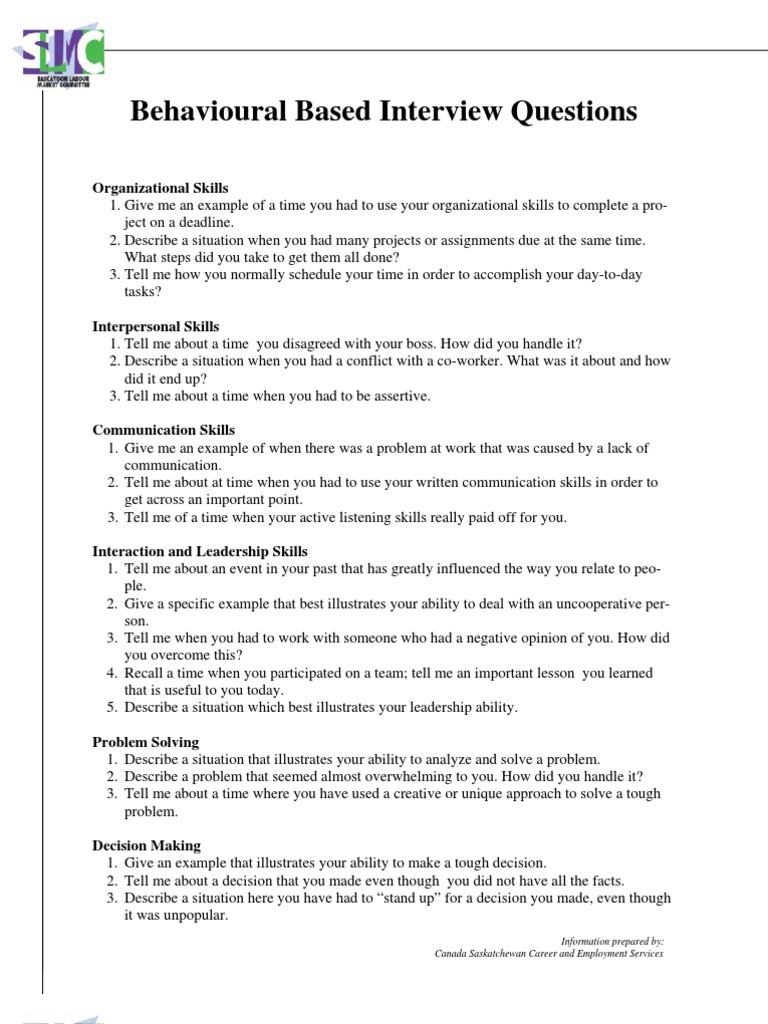 Behavioural Based Interview Questions | Motivation | Self-Improvement